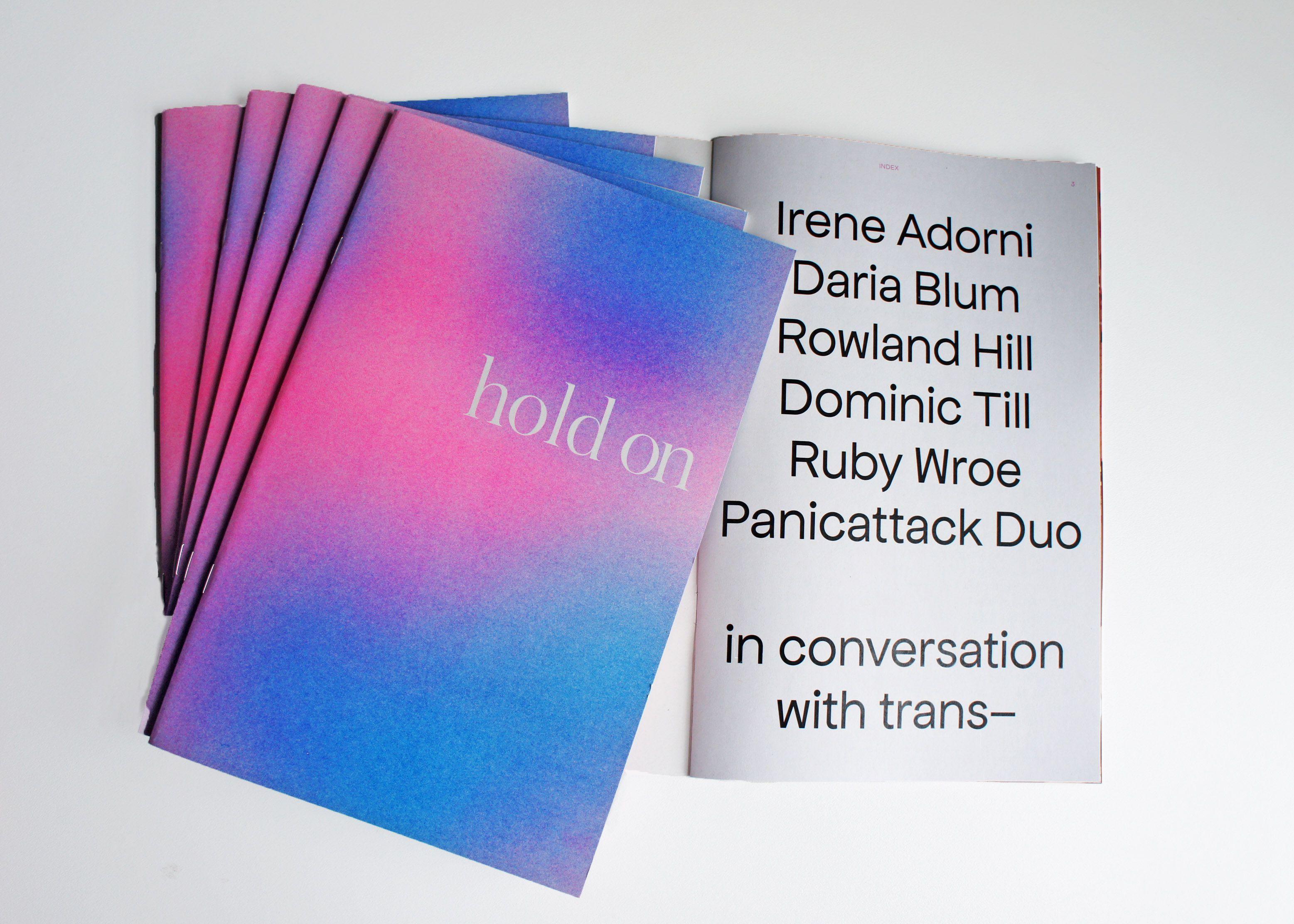 HOLD ON | PUBLICATION LAUNCH